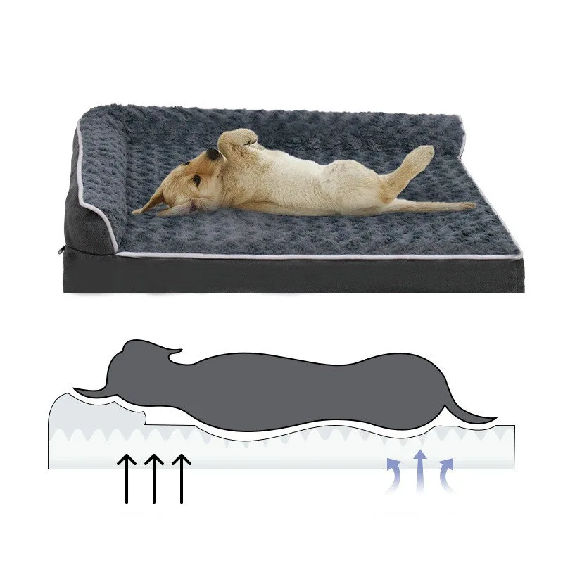 Crystal Velvet Pet Bed