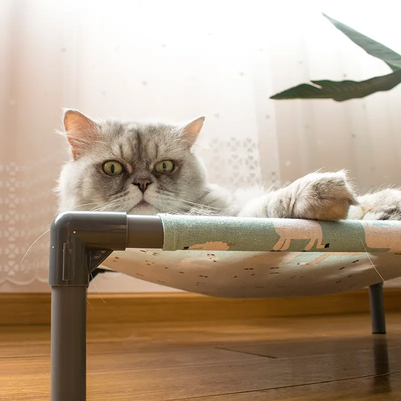 Metal Frame Elevated Pet Bed
