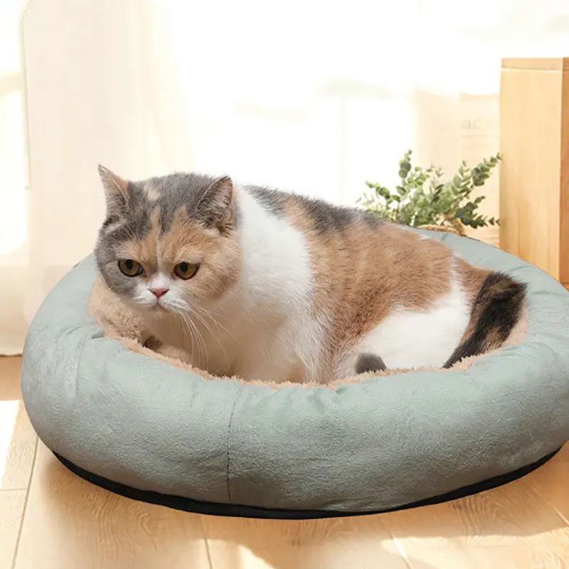 ラウンドスポンジペットベッド